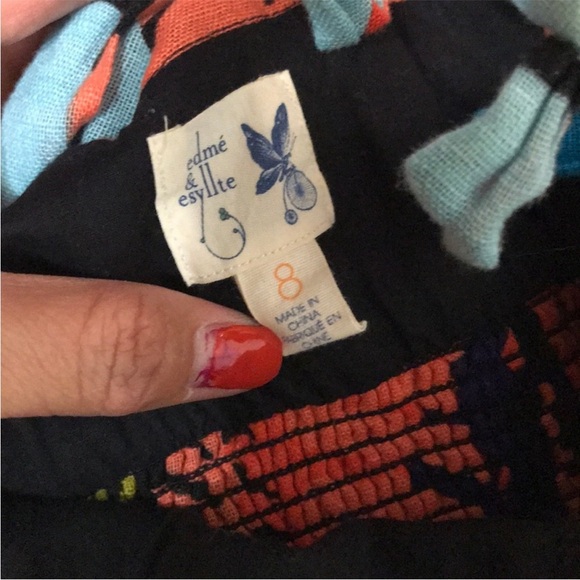 Anthropologie Button Front Halter Dress - Picture 5 of 7